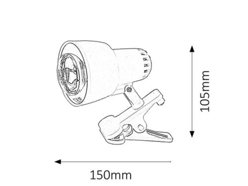 SVIETIDLO 004357 CLIP CIER 1