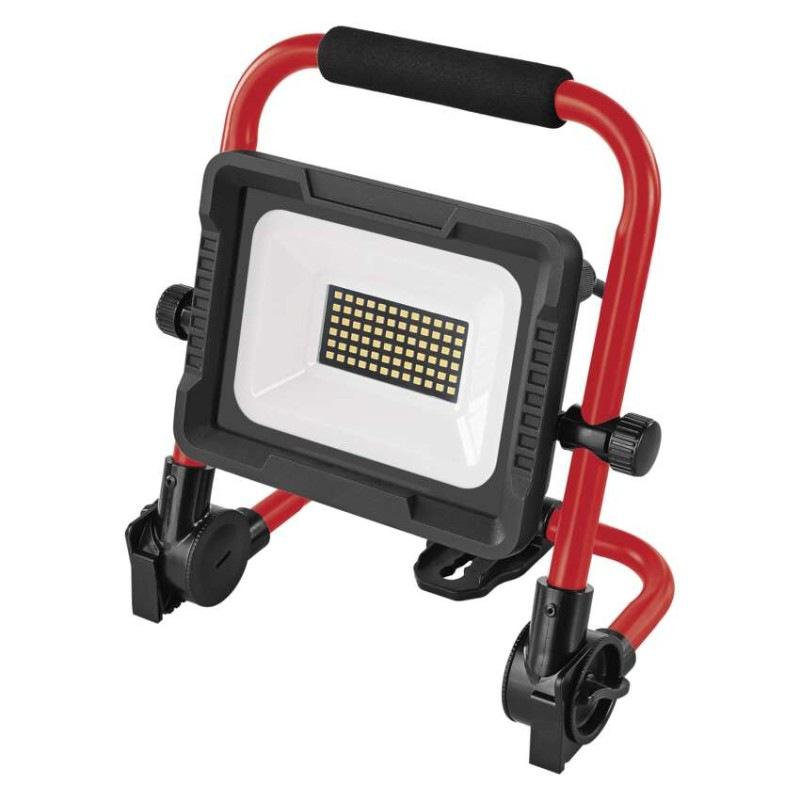 LED reflektor ELION 30W, červeno-čierny, IP65, 4800 lm, neutrálna biela 1