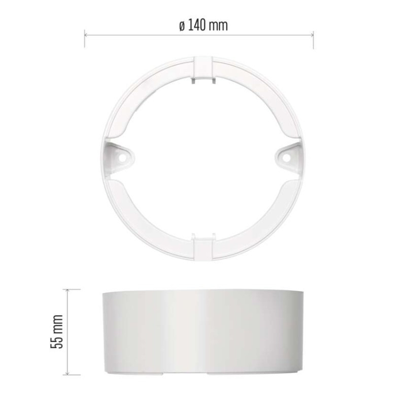Rámik ORSU na prisadenú montáž ZN1310/ZN1320 4