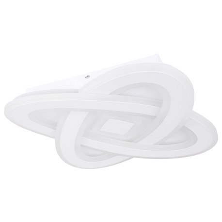 Stropné svietidlo, kov biely, akryl biely, pamäťová funkcia, nočné svetlo, stmievateľné, diaľkové ov 2