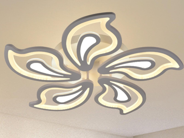 LED stropná lampa + diaľkový ovládač 125W - J3316/W 2