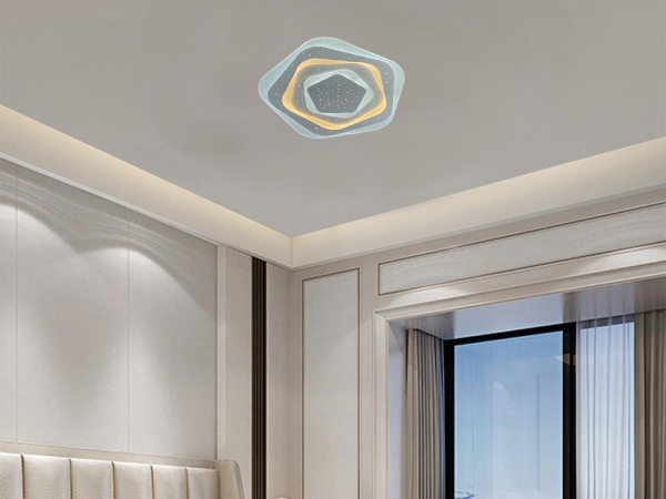 LED stropné svietidlo + diaľkový ovládač 105W - J1306/W 14