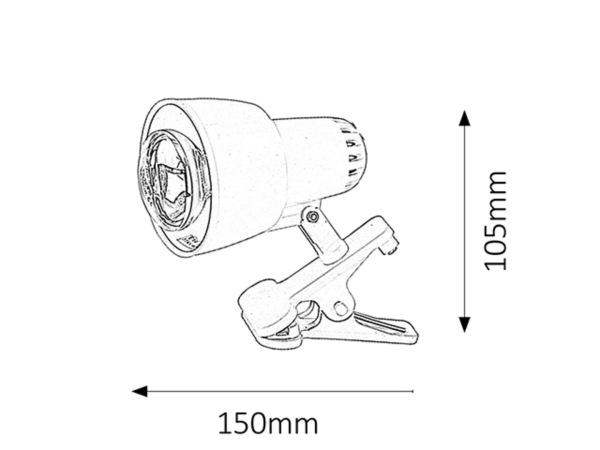 SVIETIDLO 004357 CLIP CIER 4
