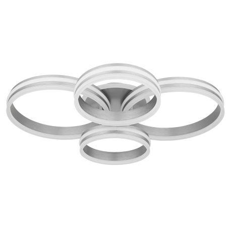 Stropné svietidlo kov sivý, akryl biely, stmievateľné, niekoľko úrovní cez nástenný spínač, pamäťová 11