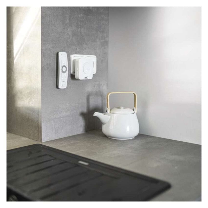 Domový bezdrôtový zvonček bez baterie P5731 do zásuvky 4