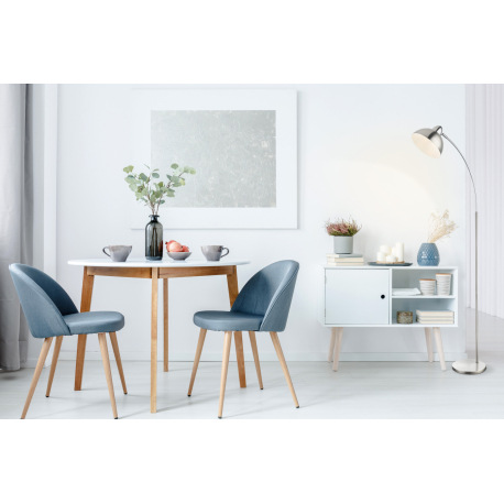 Stojanové svietidlo, kov nikel matný, chróm, kábel 1,8m, vypínač, DxŠxV:500x230x1550, bez žiarovky 1 1