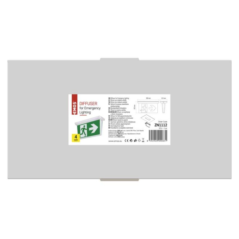 Difúzor pre unikové svietidlo NESSI 3