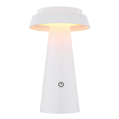 Solárne sv., plast biely, plast čierny, dotykový stmievač, pamäť, bez adaptéra a kábla USB, bat. CR1 4