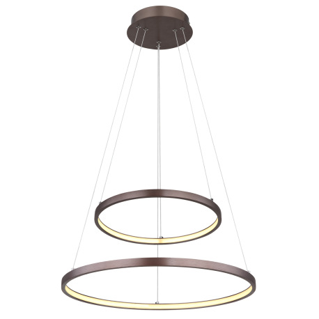 Závesné svietidlo, kov kávová farba matná, plast biely, stmievateľné, pam. funkcia, výškovo nastavit 9