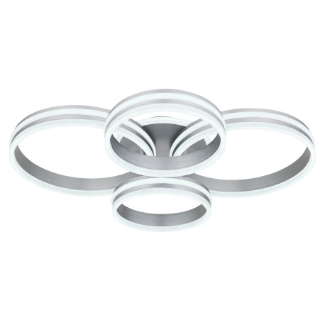 Stropné svietidlo kov sivý, akryl biely, stmievateľné, niekoľko úrovní cez nástenný spínač, pamäťová 15