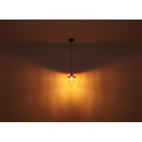 Nástenné svietidlo, kov čierny, mosadz, kovové pletivo, svieti smerom dole, ŠxV:220x280mm, H: 280mm, 11