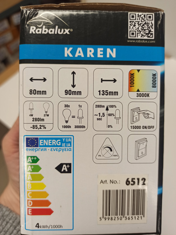 SVIETIDLO 006512 KAREN 2