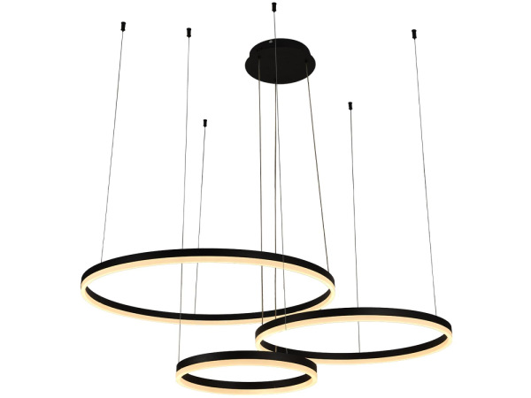 LED závesné svietidlo s diaľkovým ovládačom 125W - J4384/B 5