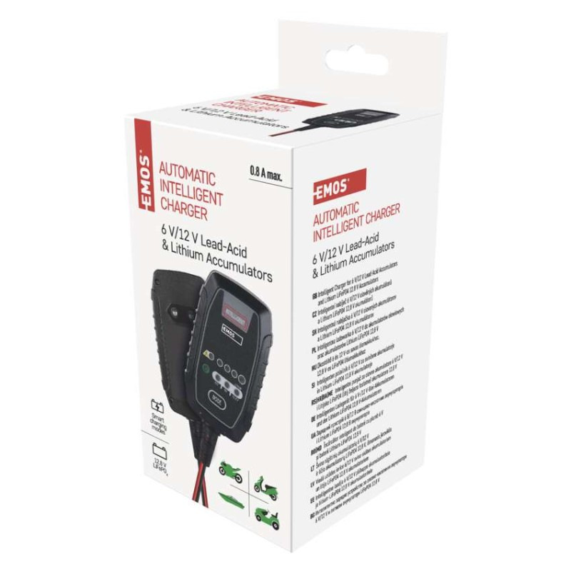 Nabíjačka autobatérií 6/12V 0,8A 4