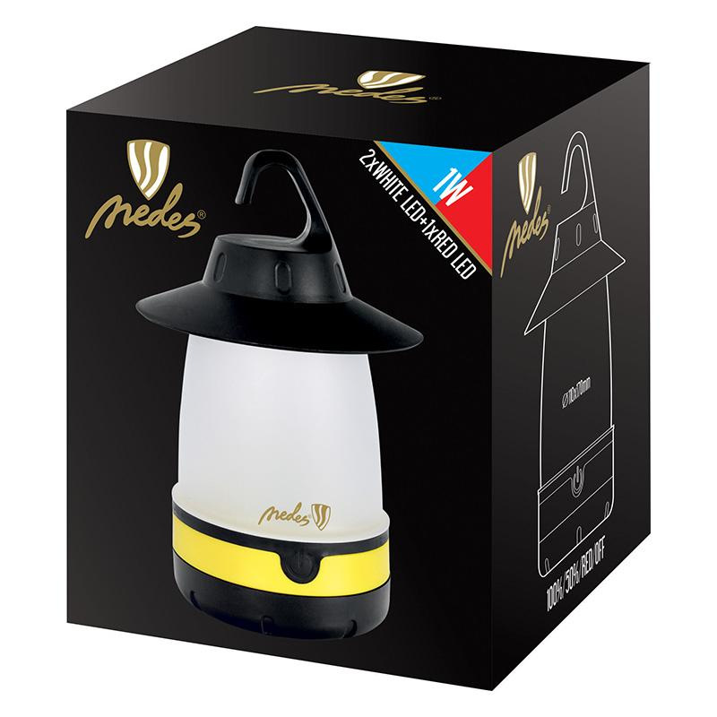 LED prenosná kempingová lampa - FCL01 2