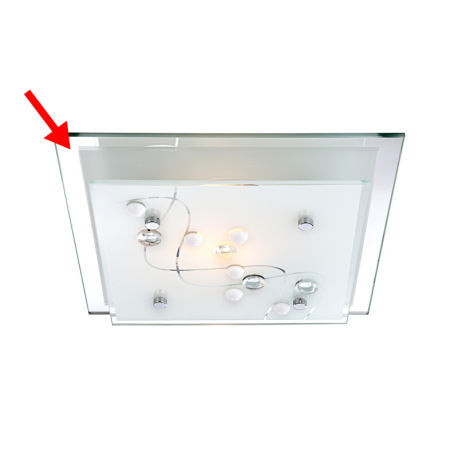 Náhradné sklo pre 48092, zrkadlové