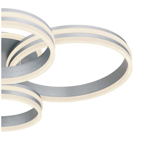 Stropné svietidlo kov sivý, akryl biely, stmievateľné, niekoľko úrovní cez nástenný spínač, pamäťová 13