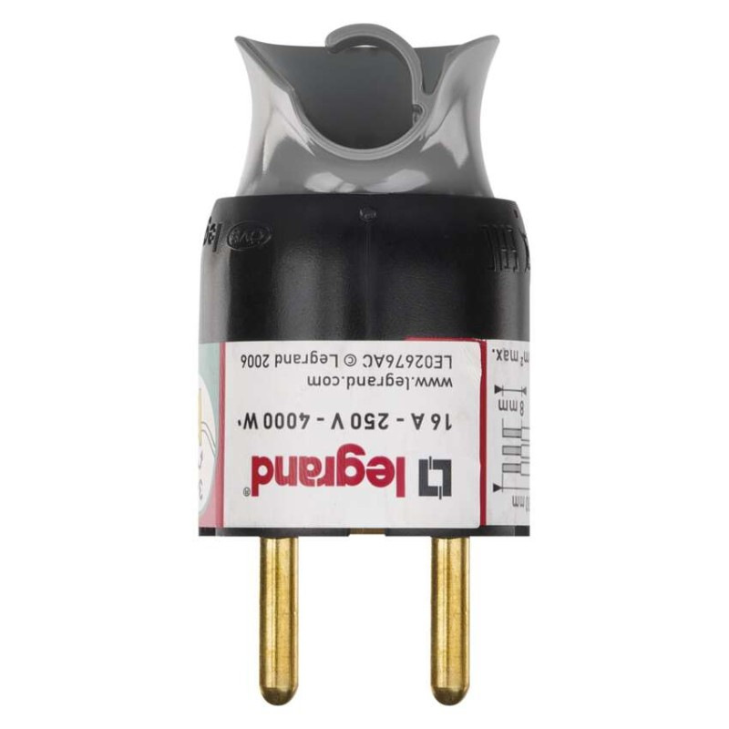 Legrand vidlica otočná, čierna 3