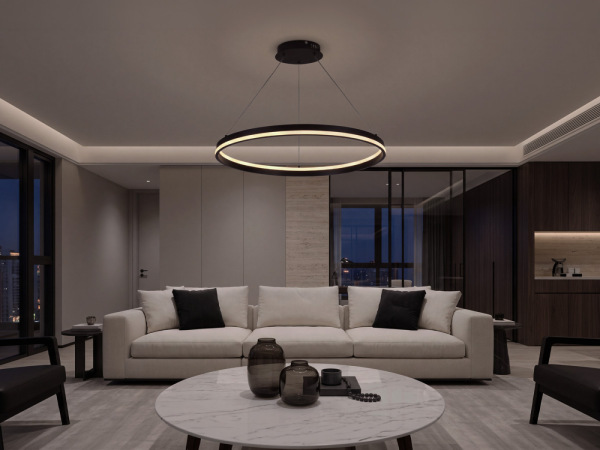 LED závesné svietidlo + diaľkový ovládač 80W - J4393/B 8