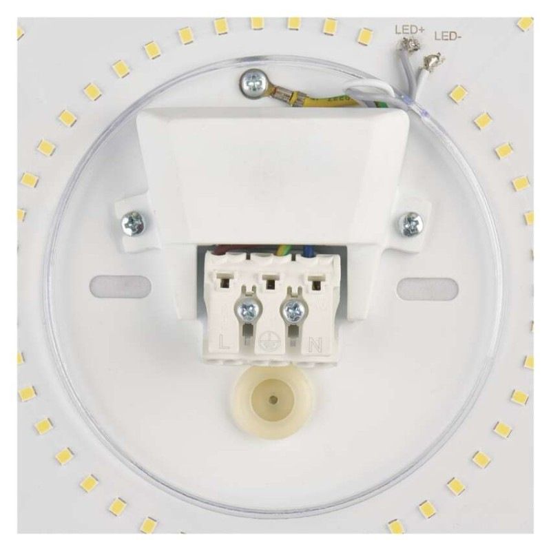 LED stropné svietidlo TIVI, A CLASS, okrúhle biele 19W, IP44, Neutrálna biela 12