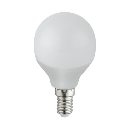 LED žiarovka, keramika, biela, Ø45, V:79, 1xE14 ILLU 4,9W 230V, 470lm, 3000K 2
