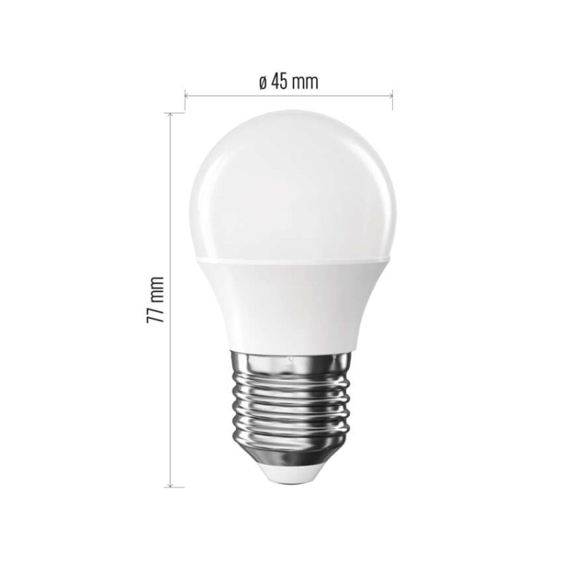 LED žiarovka CLS Mini Globe / E27 / 2,2 W (25 W) / 250 lm / neutrálna biela