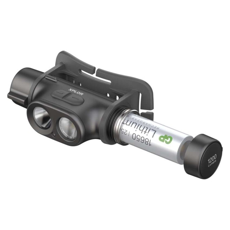 LED nabíjacia čelovka GP Xplor PHR19, 1200 lm 12