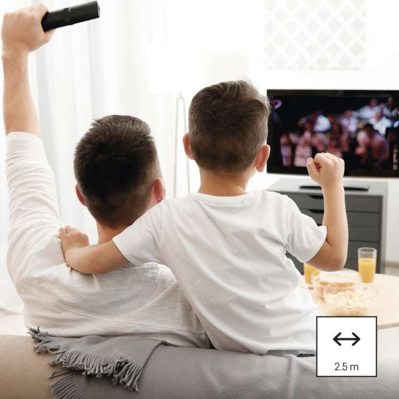 Anténny koaxiálny kábel tienený 2,5m – uhlová vidlica 5