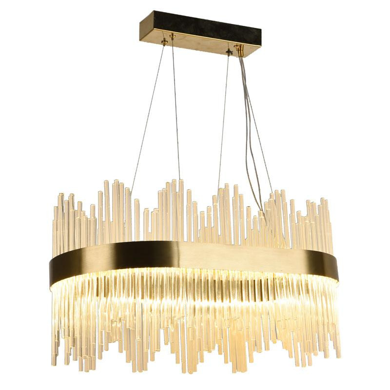 LED krištáľový luster + diaľkový ovládač 70W - J6315/C 4