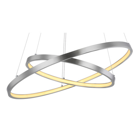 Závesné svietidlo, nikel, plast opál, stmievateľné nástenným vypínačom, pamäťová funkcia, stmievateľ 7