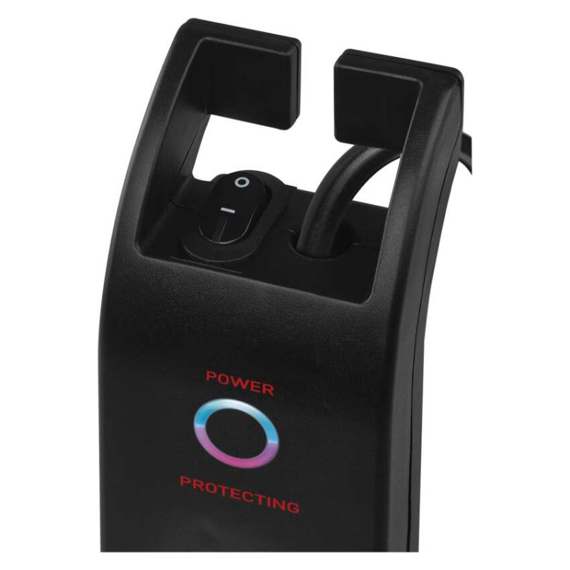 Prepäťová ochrana 1800J – 4 zásuvky, 2m, čierna 5