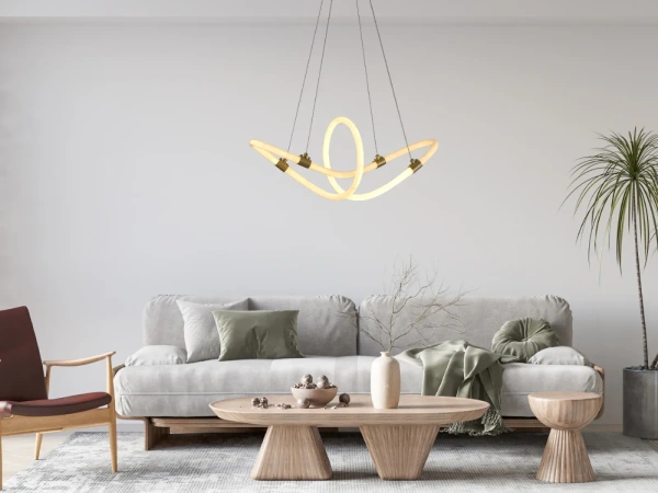 LED závesná lampa + diaľkový ovládač 25W - J4364/G 13