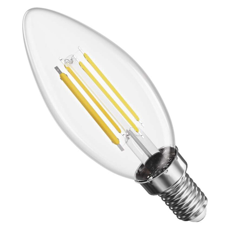 LED žiarovka Filament sviečka A CLASS/ E14 / 3,8 W (60 W) / 806 lm / Teplá biela 7