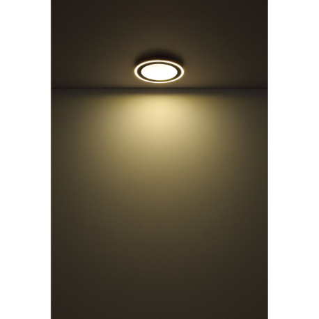 Stropné svietidlo, kov čierny matný, plast čierny matný/biely, niekoľko úrovní pomocou nástenného sp 6