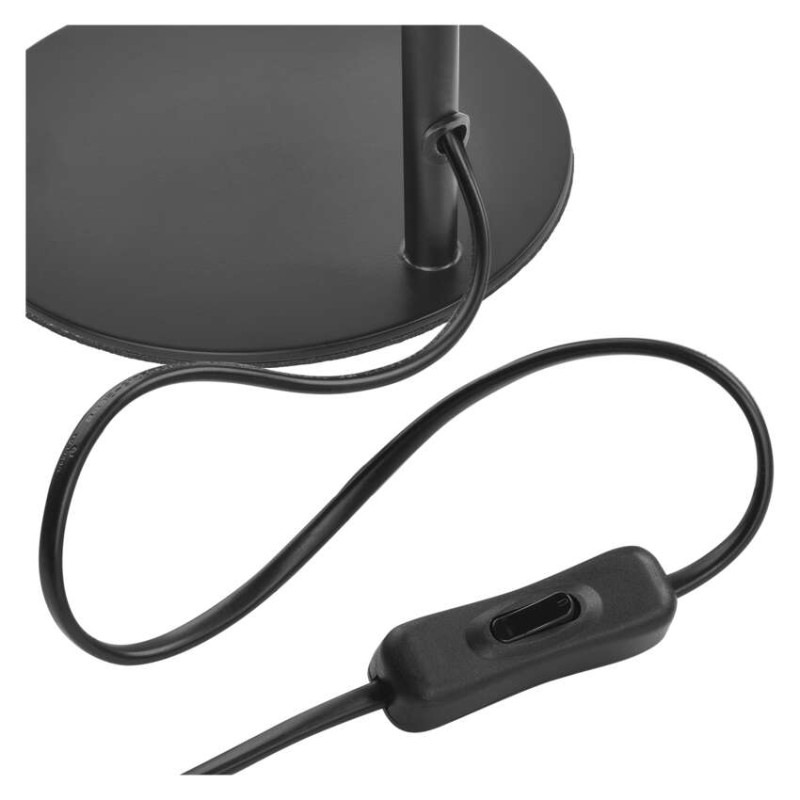 Stolná lampa NINA, čierna 12