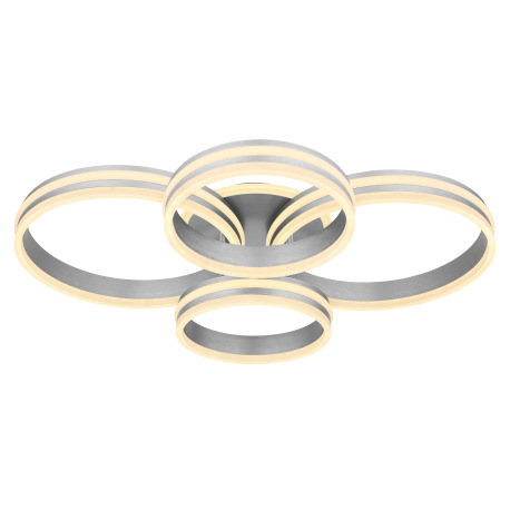 Stropné svietidlo kov sivý, akryl biely, stmievateľné, niekoľko úrovní cez nástenný spínač, pamäťová 14