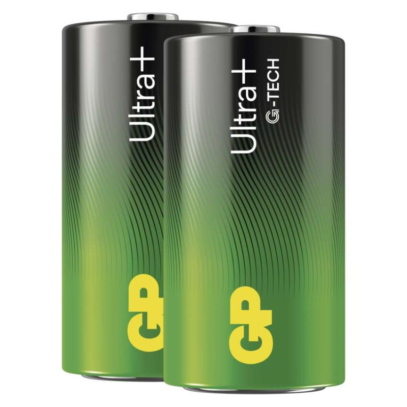 Alkalická batéria GP Ultra Plus LR14 (C), 2 ks 5
