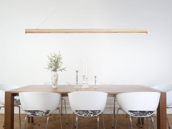 Drevený luster na lanku z masívneho dreva LED 22W / 1200 - WRL0721 6