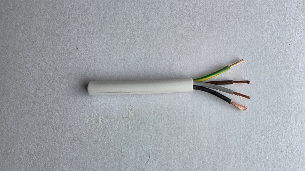 CYSY 4G1 biely (H05VV-F)