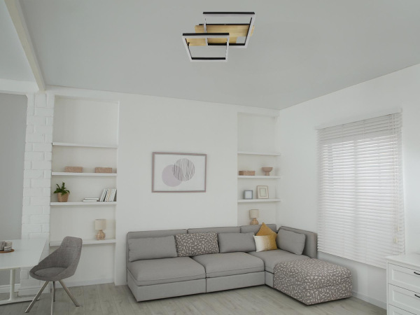 LED stropné svietidlo s diaľkovým ovládačom 85W - TA1302/BW 5