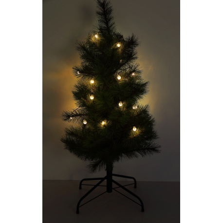 Solárna reťaz, plast čierny, plast priehľadný, plast čierny, vypínač, akumulátor AA 600mAh 1.2V, IP4 15