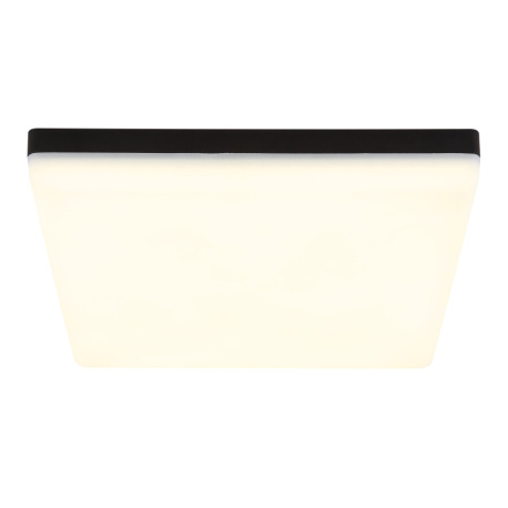 Stropné svietidlo, plast čierny, plast biely, DxŠxV: 300x300x50mm, vrátane LED 18W 230V, zdroj 2000l 9