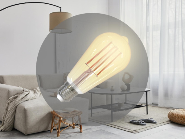LED žiarovka / filament 12W VINTAGE - ST64 / E27 / 2000K - ZLF915DV 3