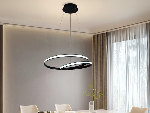 LED visiace svietidlo + diaľkový ovládač 65W - J4302/B 7