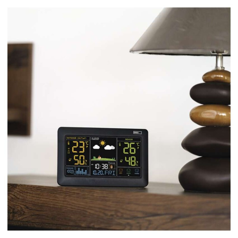 Domáca bezdrôtová meteostanica E0387 2