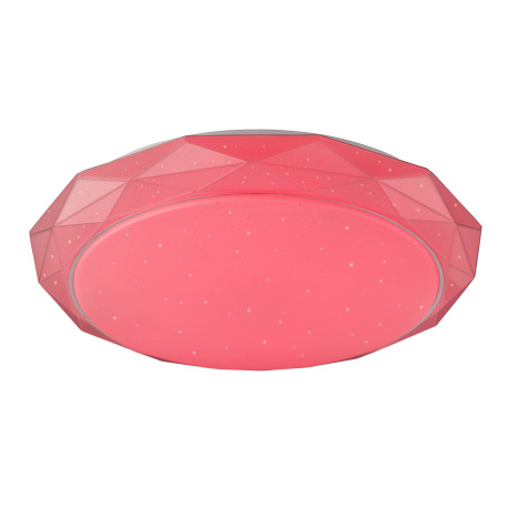 Stropné svietidlo, kov biely, akryl satinovaný, trblietavý efekt, zmena farby svetla 3000-6500K, RGB 13