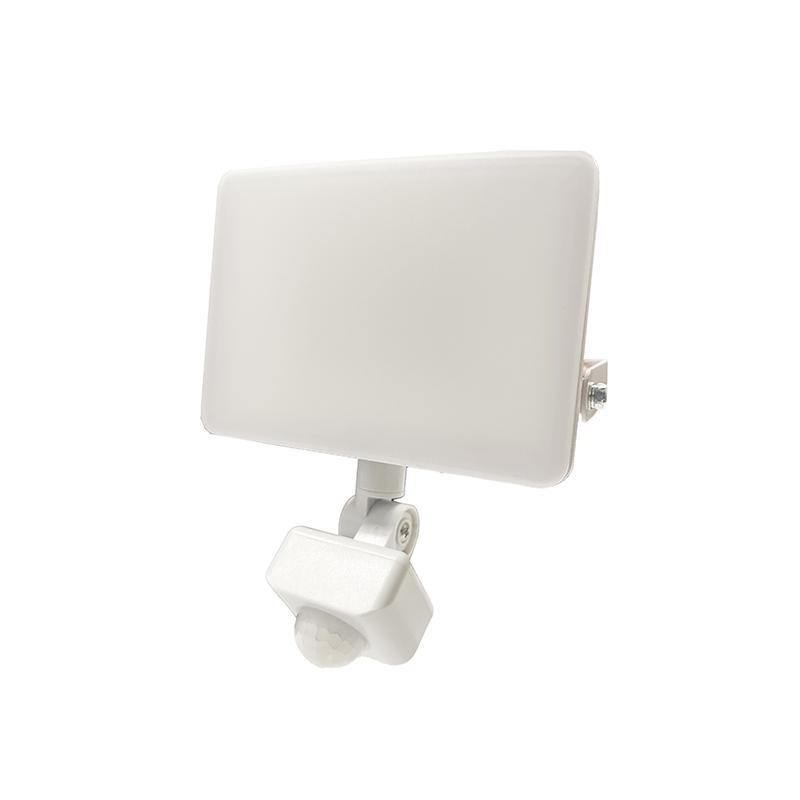 Vonkajší biely LED reflektor so senzorom 50W / 4000K - LF7124S 9