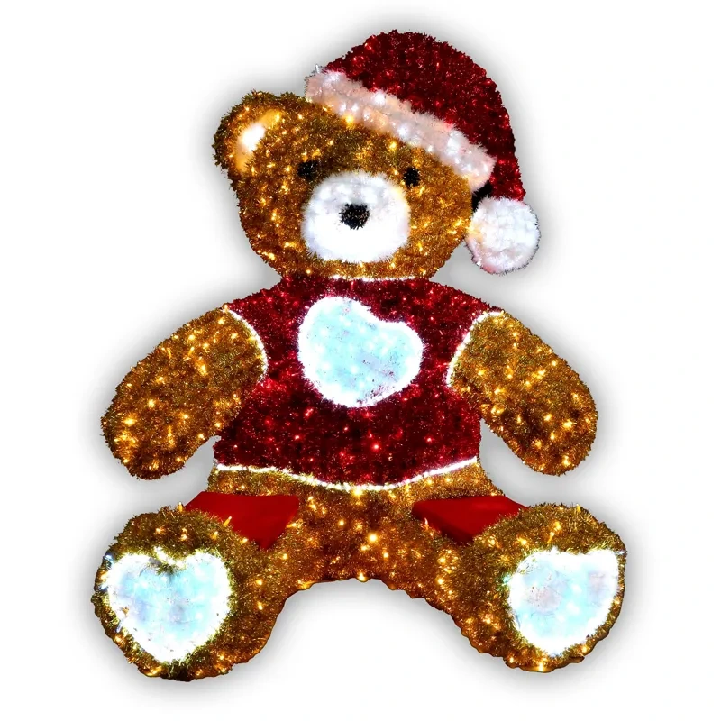 Vianočná dekorácia Medveď - CH1 5