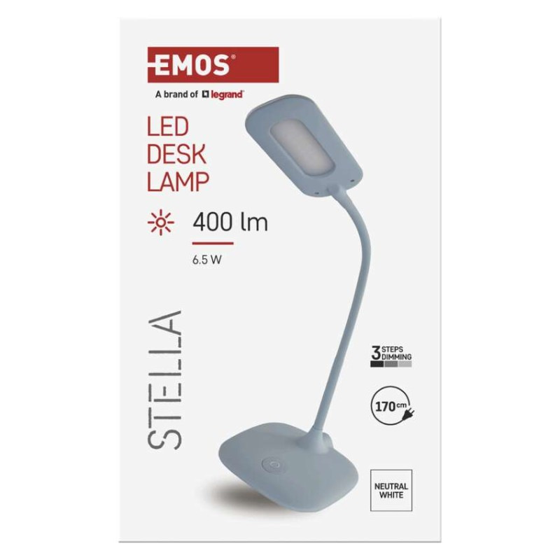 LED stolná lampa STELLA, modrá 6