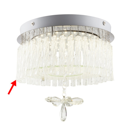 Náhradné sklo pre 68396-12, -12RGB, 68397-12